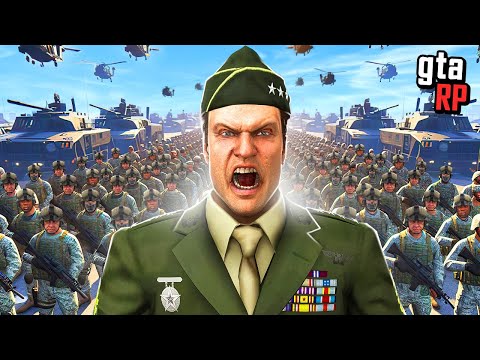 Видео: СТАЛ ГЕНЕРАЛОМ АРМИИ НА 25 ЧАСОВ В ГТА 5 РП / MAJESTIC RP