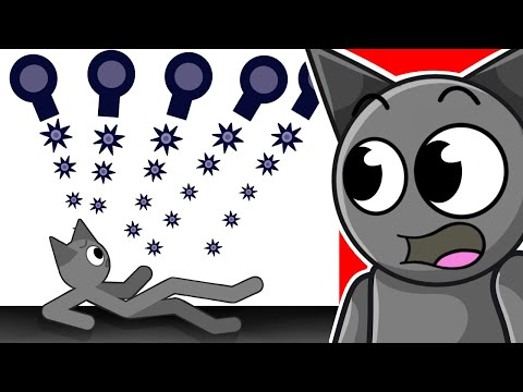 Видео: Sprunki против 8,975,215% НЕВОЗМОЖНОЙ полосы препятствий?!