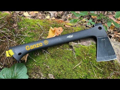 Видео: Лісові тести сокири Ganzo Firebird FSA01-YE