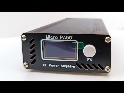 Видео: Micro PA50+ коротковолновый усилитель мощности