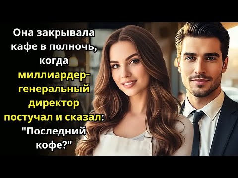 Видео: Она закрывала кафе в полночь — когда миллиардер генеральный директор постучал и сказал «Последний ко