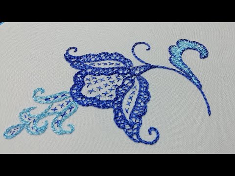 Видео: Вышивка Майорка |  Embroidery Majorcan | Punto Mallorquín