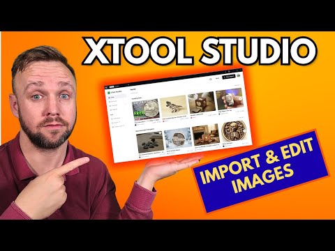 Видео: Как импортировать и редактировать изображения в xTool Studio | Объяснение инструментов ИИ (руково...