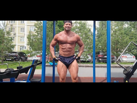 Видео: Обзор уличной качалки, и очередная тренировка