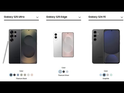 Видео: СРАВНЕНИЕ SAMSUNG S25 ULTRA vs SAMSUNG S25 EDGE vs  SAMSUNG S24 FE!? // ТОП ФЛАГМАН ДО 70 000Р!