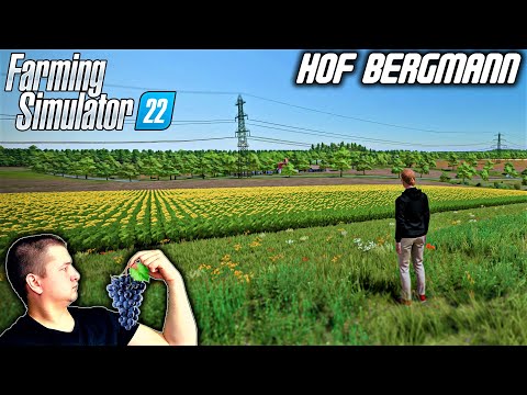 Видео: РАЙ ДЛЯ ВИНОДЕЛА | Hof Bergmann | Farming Simulator 22