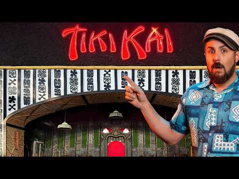 Видео: Эпические коктейли в новом баре Tiki в Южной Калифорнии