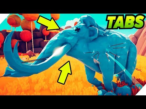 Видео: МАМОНТ СТАЛ СОСУЛЬКОЙ - TABS 2019 # 2 - 15. Totally Accurate Battle Simulator. ТАБС