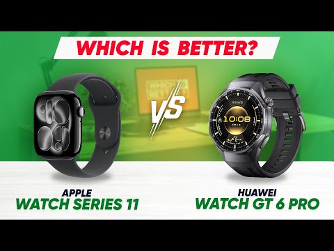 Видео: Apple Watch Series 11 против Huawei Watch GT 6 Pro — что лучше?