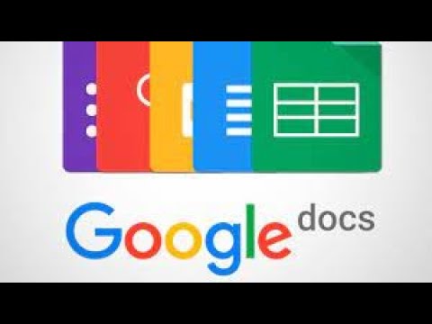 Видео: Работа с Google документами