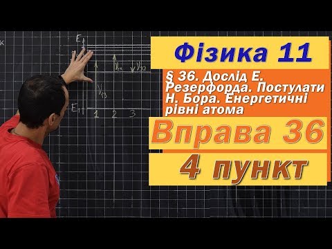 Видео: Фізика 11 клас. Вправа № 36. 4 п