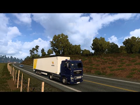 Видео: Euro Truck Simulator 2 1.49 Карта BR_Brasil_4.3