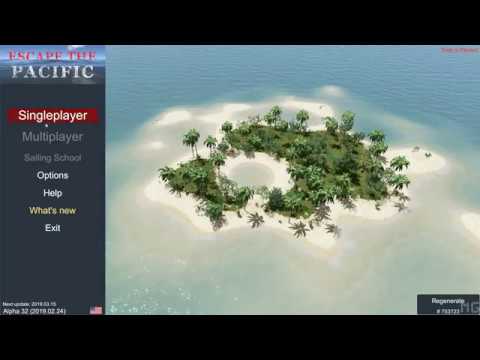 Видео: Escape The Pacific - Первый взгляд. Начало игры. Клон Stranded Deep?