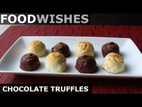Видео: Как приготовить шоколадные трюфели — Food Wishes
