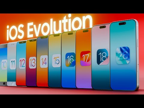 Видео: Эволюция iOS от iPhone OS 1 до iOS 26 | 2007–2025