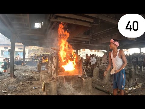 Видео: Варанаси как сжигают трупы людей | Индия.Кругосветка 40.