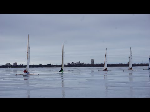 Видео: Гонка буеров Монотип XV. Взгляд рулевого.