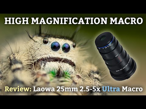 Видео: Макросъемка с большим увеличением с помощью объектива Laowa 25mm 2.5-5x