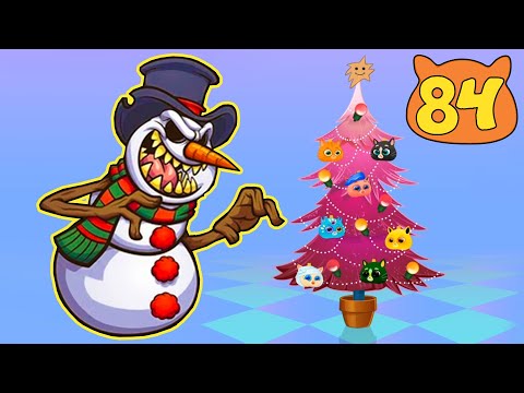 Видео: Суровый КОТИК БУБУ №84. НОВЫЙ ГОД и Призрак БУБАКА. Мультик ИГРА про котят на канале Хвостик ТВ