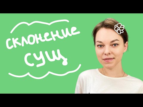 Видео: Склонение существительных