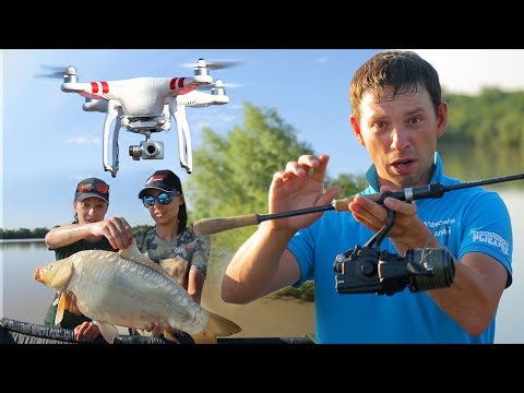 Видео: Рыбалка на квадрокоптер с девчонками ультралайтами в шторм!