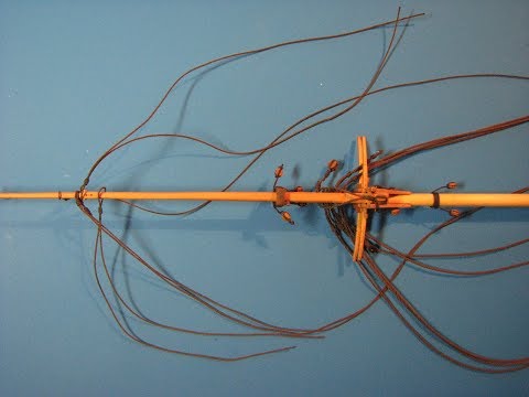 Видео: Шхуна "Полоцк". Такелаж Часть3.