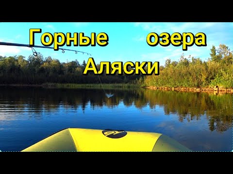 Видео: Дельта Джанкшен.Аляска.Рыбалка на горном озере.