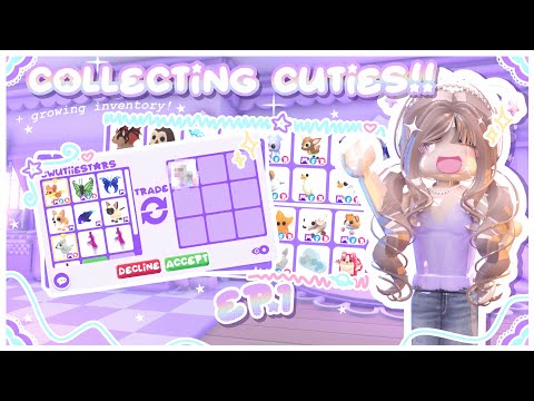 Видео: ✮⋆˙Коллекционирование милашек!! + пополнение инвентаря!! | Эпизод 1 {Adopt Me}