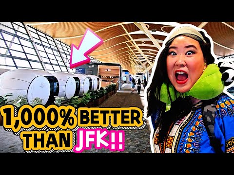 Видео: Я воспользовался бесплатным душем + капсулами для сна + проездом до города в аэропорту Пудун в Ша...