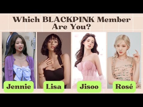 Видео: Кто ты из BLACKPINK? 🖤💖 | Забавный тест на личность