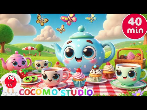 Видео: Я маленький чайник | Детская песенка для малышей