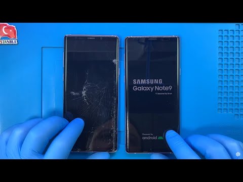 Видео: Замена экрана Samsung Galaxy Note 9