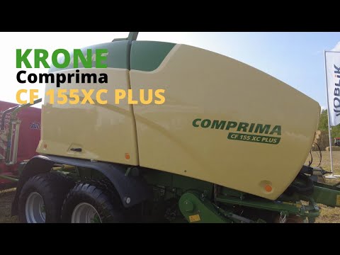 Видео: Лучший сенаж в упаковке - Comprima CF 155 XC Plus от KRONE Пресс-подборщик с обмоткой рулонов