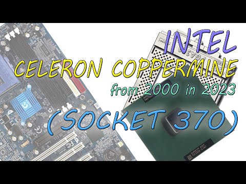 Видео: INTEL CELERON COPPERMINE - 370 сокет спустя 23 года. Восстановил древний компьютер.