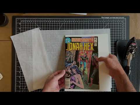 Видео: Коррекция переплета — передовые методы очистки и прессования комиксов — CPR CGC CBCS PGX