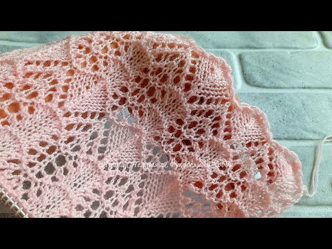 Видео: Брендовый Трикотаж Вязать легко! Фантазийный Узор Спицами