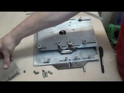 Видео: Металлообработка в домашних условиях. Ящичная шипорезка-4/4