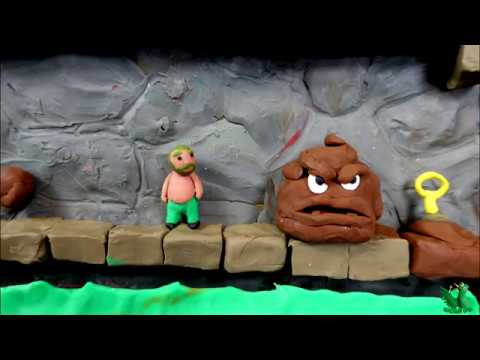 Видео: Зеленый слоник Марио 2 (пластилиновая анимация)