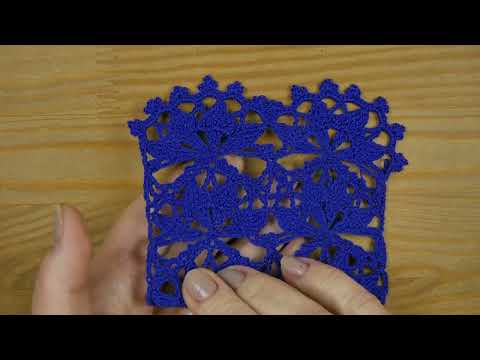 Видео: Удивительно красивая кайма Вязать крючком  кайму