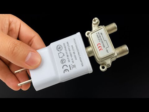 Видео: Вы больше никогда не будете платить за интернет! Просто подключите разветвитель к зарядному устро...