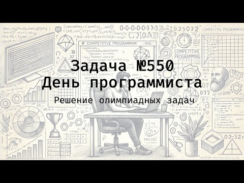 Видео: ACMP 0550 Задача День программиста - Разбор олимпиадных задач