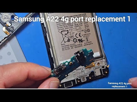 Видео: Замена порта зарядки Samsung Galaxy A22 4G