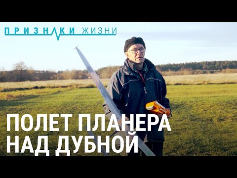Видео: Модель. Полет планера над Дубной | ПРИЗНАКИ ЖИЗНИ