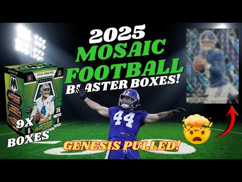 Видео: Футбольный бластер Mosaic 2025 года — просто рай! 🔥 9 КОРОБОК + короткий принт — хит Genesis! Гор...