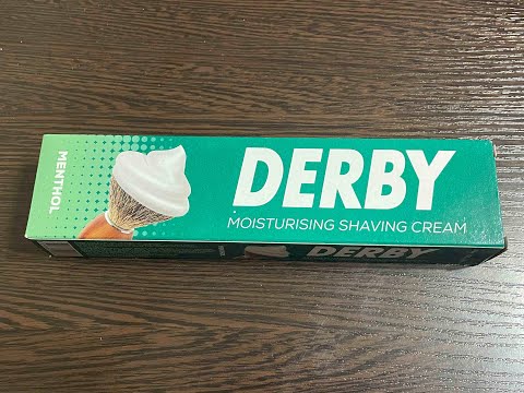 Видео: Обзор крема для бритья Derby Menthol