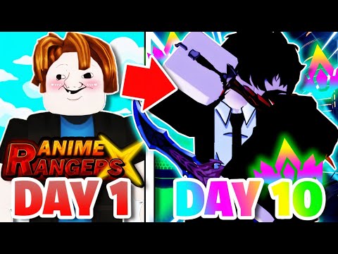 Видео: Я потратил более 100 ЧАСОВ, чтобы стать оператором *НОВОГО* аккаунта Anime Rangers