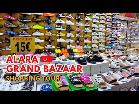 Видео: ШОПИНГ В АЛАНЬЕ 🇹🇷 Alara GRAND Bazaar, Окурджалар 2023 🛍️ Шопинг-тур #шоппингтур #базар #турция