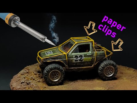 Видео: СОЗДАНИЕ каркаса безопасности с помощью СКРЕПОК | Реалистичные Hot Wheels MK2