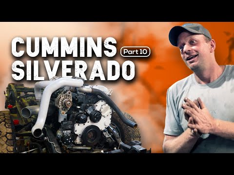 Видео: ПЕРВЫЙ ПУСК! Автобусный двигатель мощностью 600 л.с. в пикапе | #24vSilverado [EP10]
