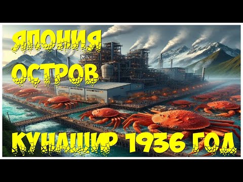 Видео: Япония, остров Кунашир, 1936 г. Будущий Южно-Курильск